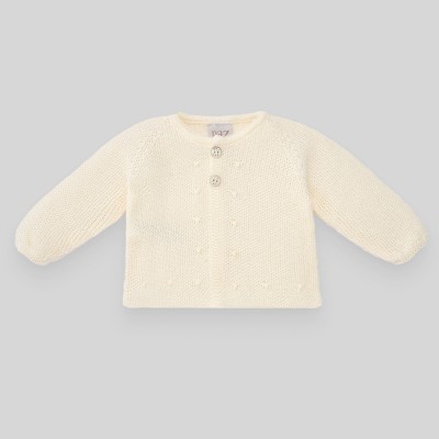 chaqueta punto crudo