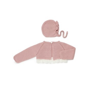 chaqueta punto con capota