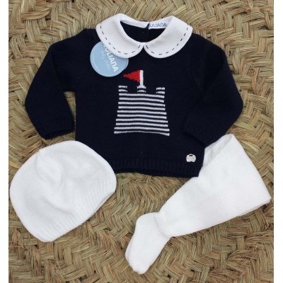 conjunto prematuro marinero