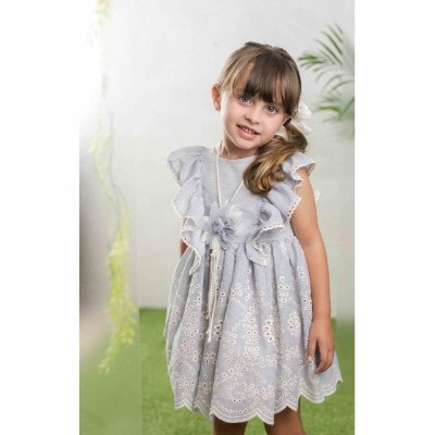 vestido rayas bordado espalda