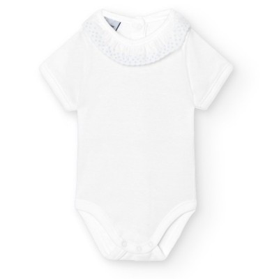 body cuello batista azul