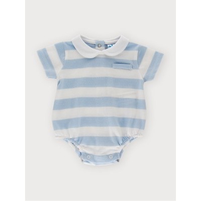 pelele rayas celeste