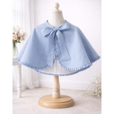 capa ceremonia lino azul