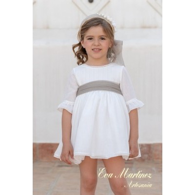 vestido ceremonia verde...