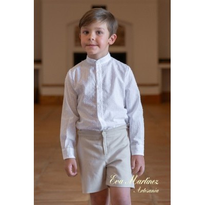 conjunto ceremonia niño camel