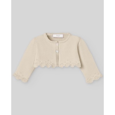 chaqueta corta lino