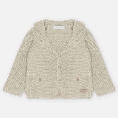 chaqueta punto niño lino