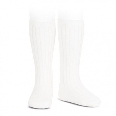 calcetines altos canalé...