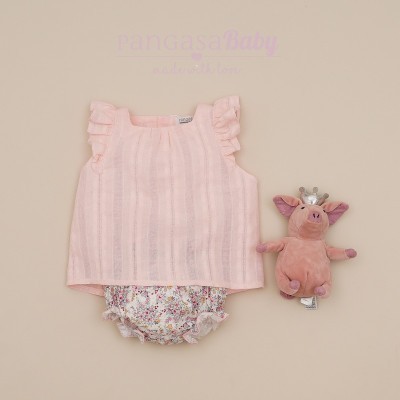 conjunto blusa y ranita