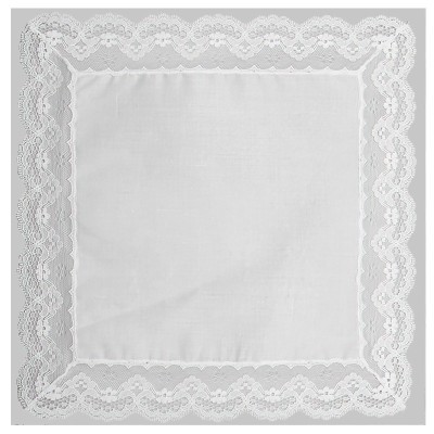 pañuelo bautizo blanco