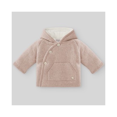 chaquetón rosa palo