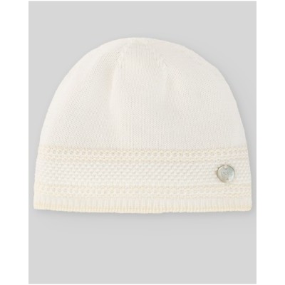 gorro recién nacido beige