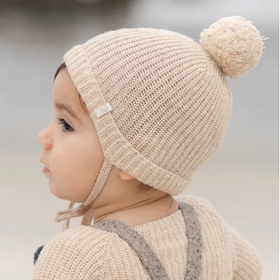 gorro con pompón baloo
