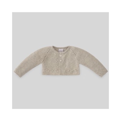 chaqueta corta punto lino