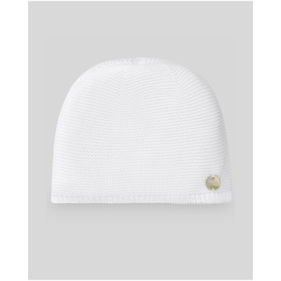 gorro recién nacido blanco