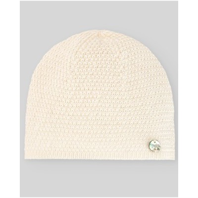 gorro recién nacido beige