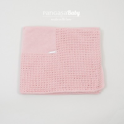 manta verano rosa empolvado