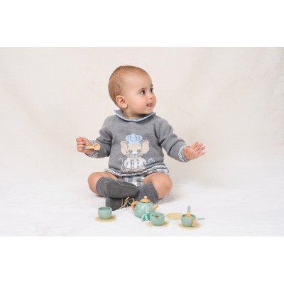 conjunto ratoncito gris