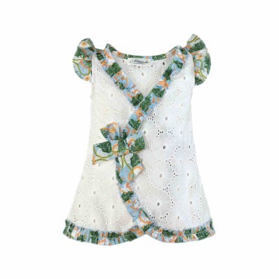 OUTLET - vestido playero hojas