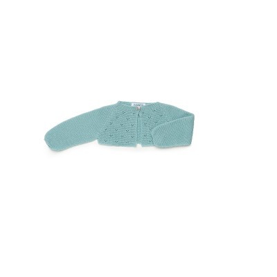 chaqueta corta verde agua