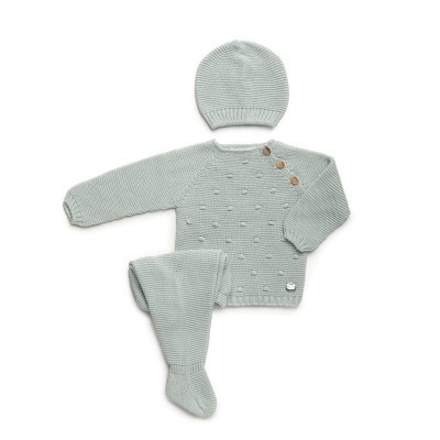 conjunto prematuro verde mar