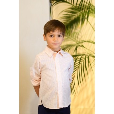 camisa niño rayas