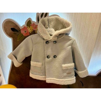 trenka borreguillo gris