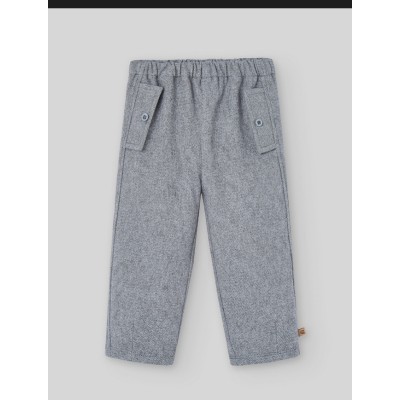 pantalón gris nogal