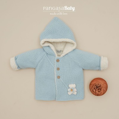 trenka teddy azul