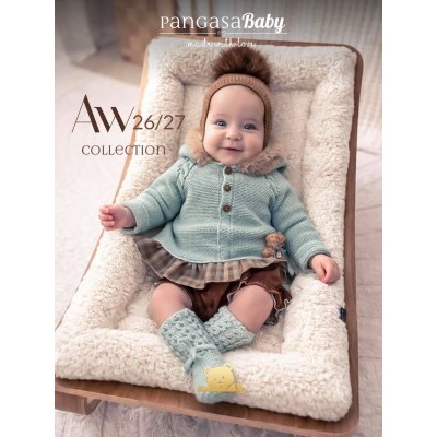 conjunto niña vichy mint